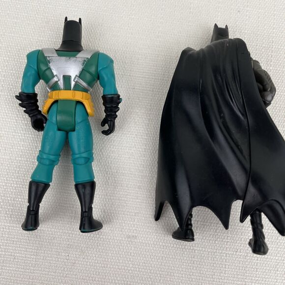 DC Comics Kenner 1994 1995 Batman The Animated Series Green Suit 5" Figure Lot 2 - Picture 4 of 9